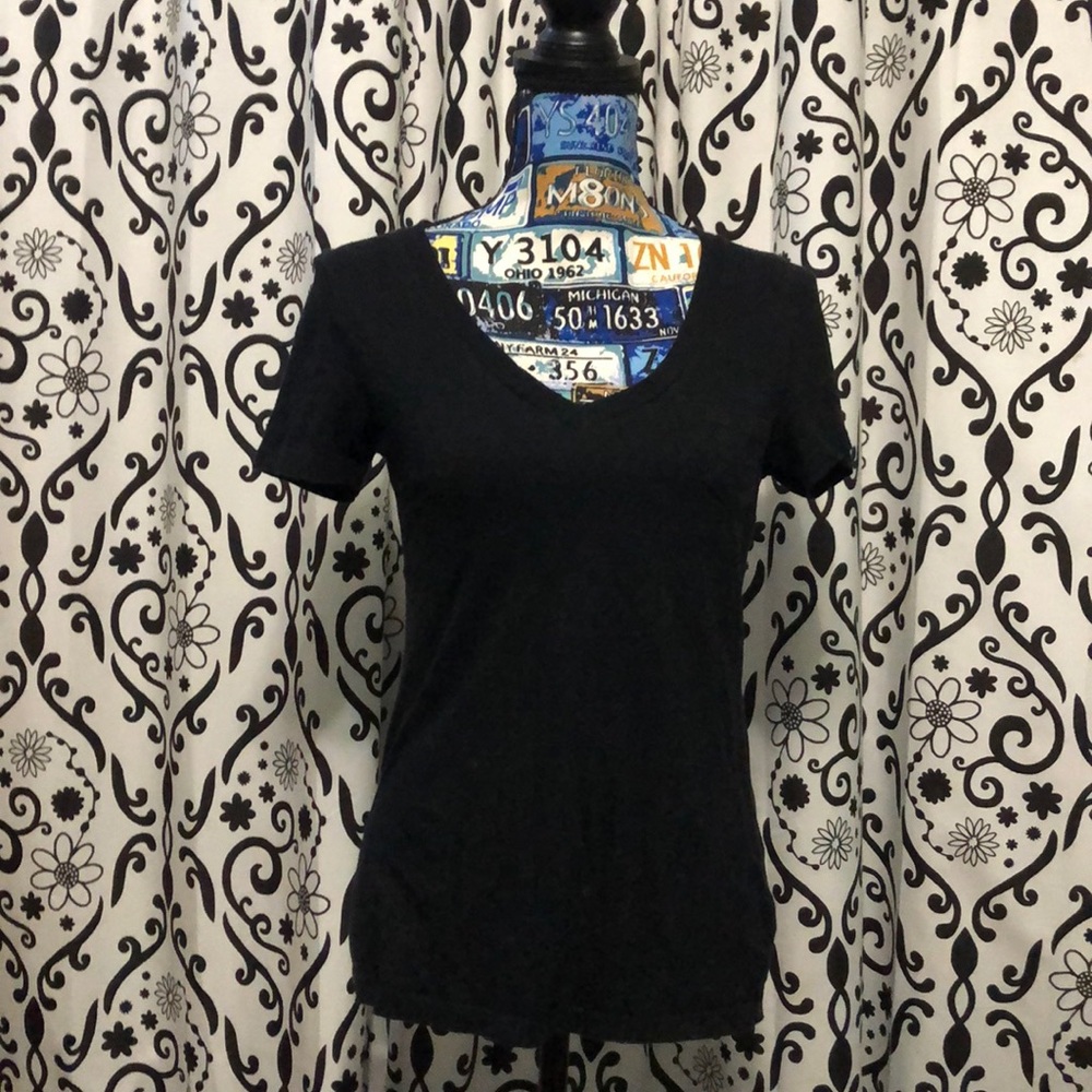Black V Neck